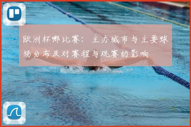 欧洲杯哪比赛：主办城市与主要球场分布及对赛程与观赛的影响